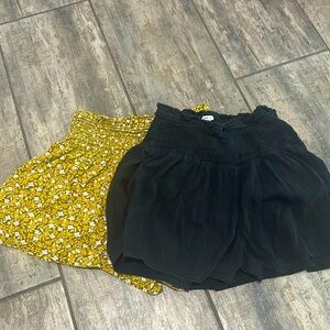 AERIE flowy shorts 2pc